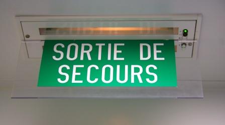 Eclairage de sécurité illustration