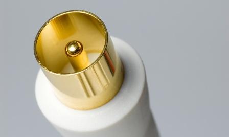 Installation prise tv illustration