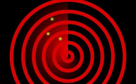 Alarme infrarouge illustration