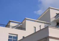 Isolation terrasse toiture illustration