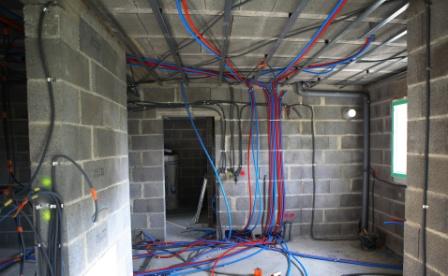 Installation électrique domestique illustration