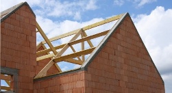 Construction maison neuve illustration