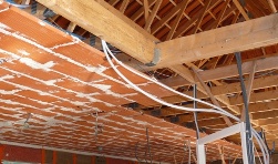 Isolation de plafond illustration