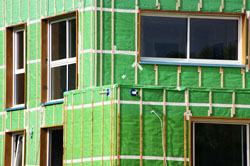 Isolation maison bbc illustration